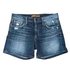 JOE'S JEANS Women's Collector's Edition Distressed Mid-Rise Denim Shorts…